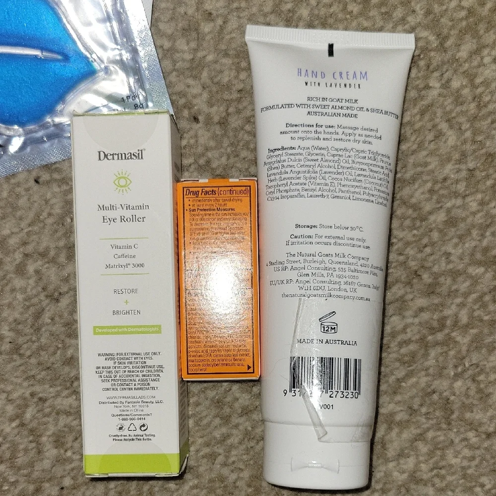 Spa Self Care Beauty Bundle • Goat Milk Hand Cream Candle Lip Mask Skincare Gift